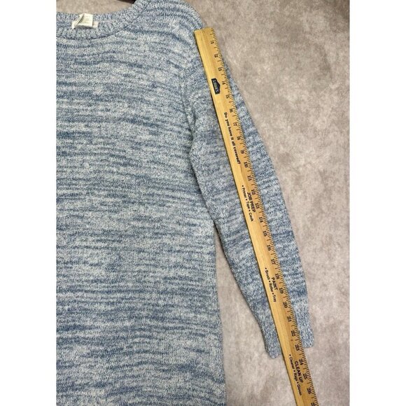 Softies Marshmallow Dress Womens S/M Blue Heathered Sweater Crew Neck Lounger - Picture 8 of 10